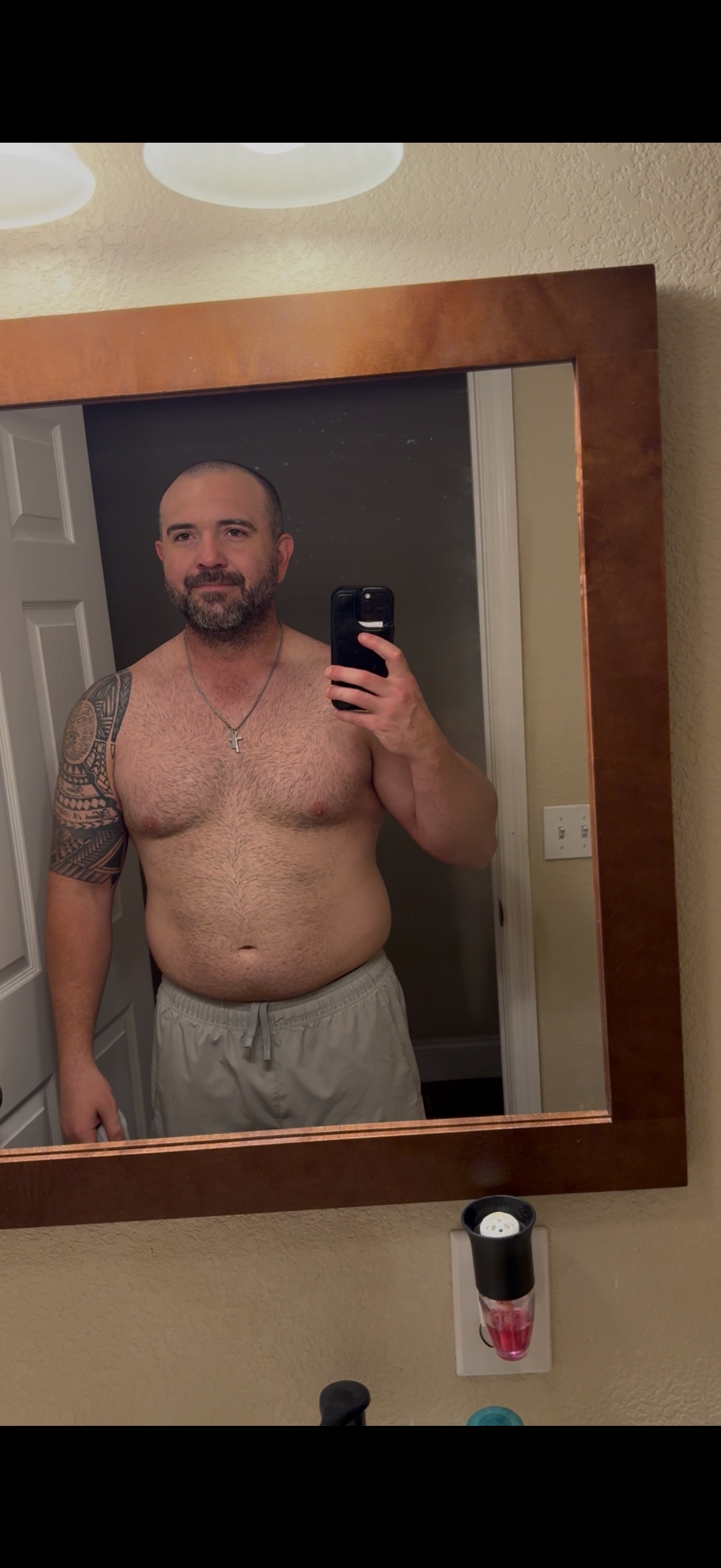 Dalton at 240 lbs, May 2026
