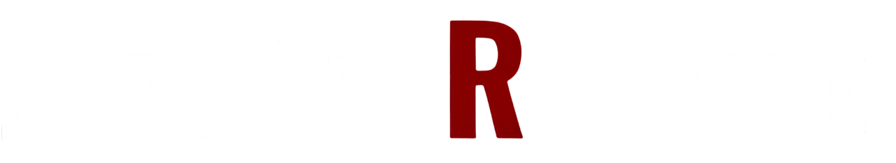 JoinTheRebuild text logo — self-improvement blog for men - white